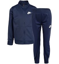 Nike Träningsset - Cardigan/Byxor - Midnight Marinblå