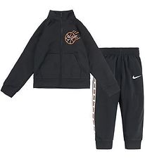 Nike Tracksuit - Cardigan/Trousers - My First - Black