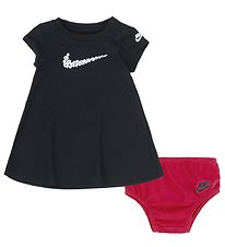 Nike Kleid m. Bloomers - Sport Daisy - Schwarz