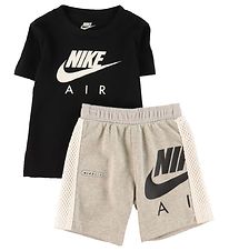 Nike Shorts Set - T-Shirt/Shorts - Light Iron Erts Heather