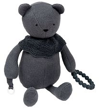 Smallstuff Aktivitt Kuscheltier Teddybr - Br - Denim/Dark Den