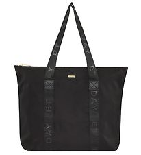 DAY ET Shopper - Bandtasche mit RE-Logo - Black