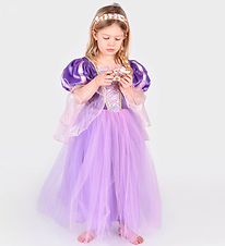Den Goda Fen Costume - Rapunzel w. Hairband - Purple
