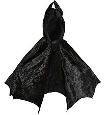 Den Goda Fen Kostuum - Vleermuis Mantel - Zwart