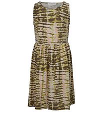 Rosemunde Kleid - Sand, Striped Tie-Dye- Print