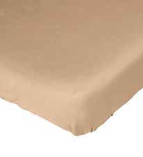 Nrgaard Madsens Bed Sheet - Jersey - 90x200 - Light Brown