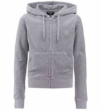 Juicy Couture Cardigan - Velvet - Silver Marl