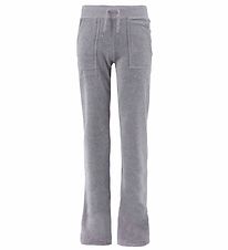 Juicy Couture Velourbyxor - Silver Marl