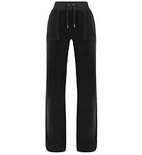 Juicy Couture Velourbyxor - Svart