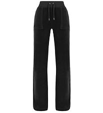 Juicy Couture Velvet Trousers - Black