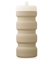 Liewood Foldable Drinking Water Bottle - Wilson - 500 mL - Sandy