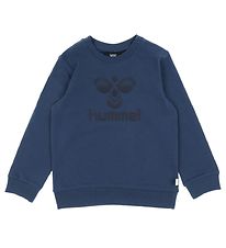 Hummel Sweatshirt - hmlSteen - Vlag Blue m. Logo