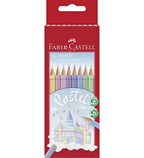 Faber-Castell Frgpennor - Slott - 10 st. - Pastel