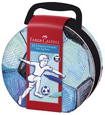 Faber-Castell Tússlitir - Tengi - 33 Stk. - Fótbolti