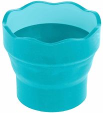 Faber-Castell Tasse pour Eau/Brosse - Clic&Go - Turquoise