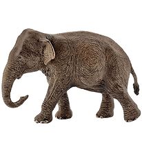 Schleich Wild Life - H: 8,5 cm - Asískur fíll 14753