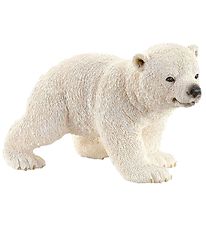 Schleich Wild Life - H: 4 cm - Polar Bear Young 14708