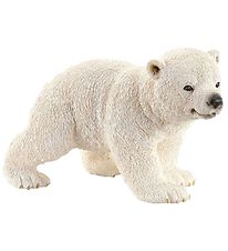 Schleich Wild Life - H : 4 cm - Ours polaire jeune 14708