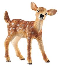 Schleich Wild Life - H: 5 cm - Hvíthalakálfur 14820
