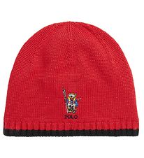 Polo Ralph Lauren Beanie - Knitted - Classic - Red