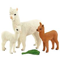 Schleich Wild Life - Korkeus: 8 cm - Alpakkaperhe 42544