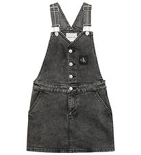 Calvin Klein Spencer - Denim Dungaree - Tvttad Black