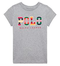 Polo Ralph Lauren T-Shirt - Andover - Grijs Gevlekt