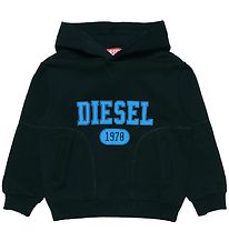 Diesel Kapuzenpullover - Muster - Black