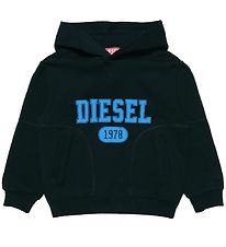 Diesel Hoodie - SMuster - Black