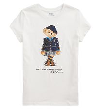 Polo Ralph Lauren T-shirt - Andover - Deckwash White w. Soft Toy