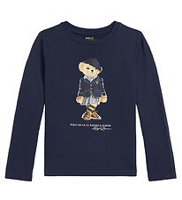 Polo Ralph Lauren Blouse - Andover - Navy w. Soft Toy