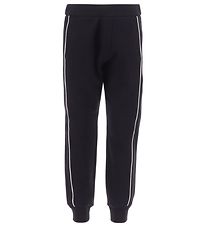 Moncler Sweatpants - Black w. White