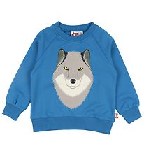 ANIMAUX Sweat-shirt - ANIMAUXSoufflet - Dusty Blue Loup