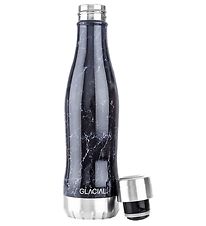 Glacial Thermo Bottle - 400 mL - Black Marble