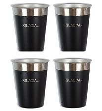 Glacial Beker - 4-pack - Mat Black