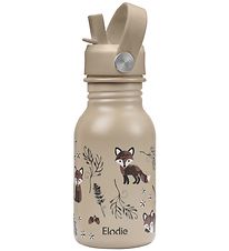 Elodie Details Water Bottle w. Straws - 450 mL - Nordic Oodland