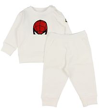 Moncler x Spider-Man Ensemble de Jogging - Blanc av. Spider-Man