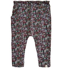 The New Siblings Trousers - Desiree - Roebuck Multi Flower Aop