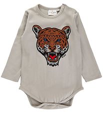 The New Siblings Bodysuit l/s - Demron - Chateau Gray