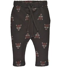 The New Siblings Sweatpants - TNSDigger - Phantom w. Leopard hoo