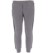 Moncler Sweatpants - Grey Melange w. Stripes