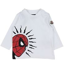 Moncler x Spider-Man Blouse - Wit m. Spider-Man