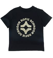 Petit by Sofie Schnoor Stuttermabolur - Black