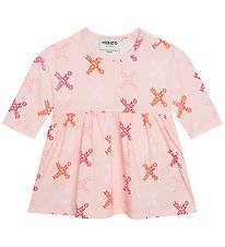 Kenzo Robe - Rose av. Imprim