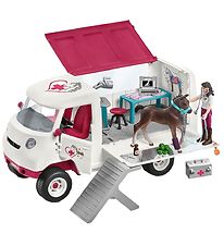 Schleich Horse Club - Mobile Vtrinaire avec poulain hanovrien