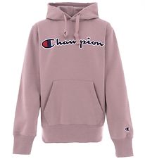 Champion Fashion Hoodie - Lavender w. Logo