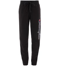 Champion Fashion Sweatpants - Black w. Logo