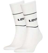 Levis Sokkar - 2 Pakki - White