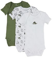 Name It Bodysuits s/s - Noos - NbmBody - 3-Pack - Loden Green