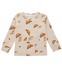 VACVAC Blouse - Ello - Rib - BIG Croissant Love